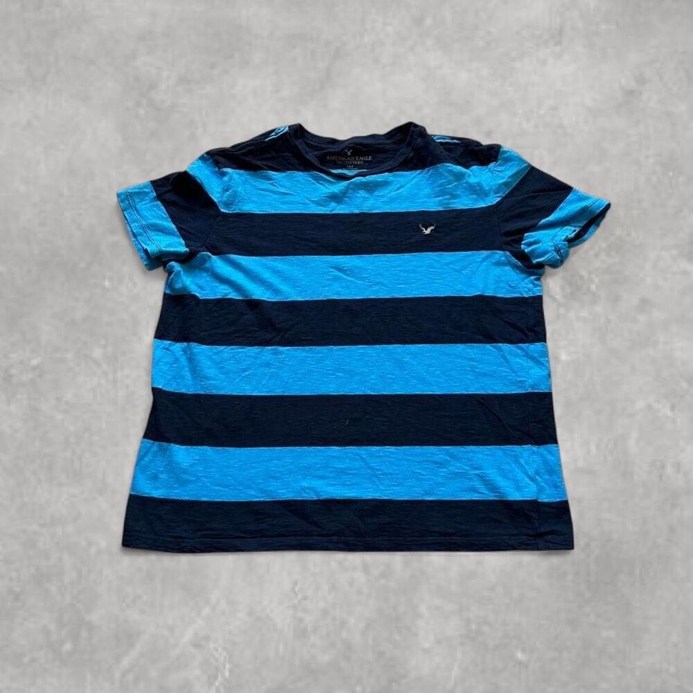 American-eagle Men's Blue Shirt